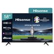 Smart Tv Led Hisense 58" 58A64H 4k Outlet