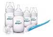 Set Avent Recien Nacido 4 Mamaderas Cepillo Chupete Outlet