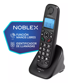 Telefono Inalámbrico Noblex NDT6000DFP Negro Outlet