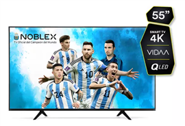 Noblex Black Series 55" Smart TV UHD Primera